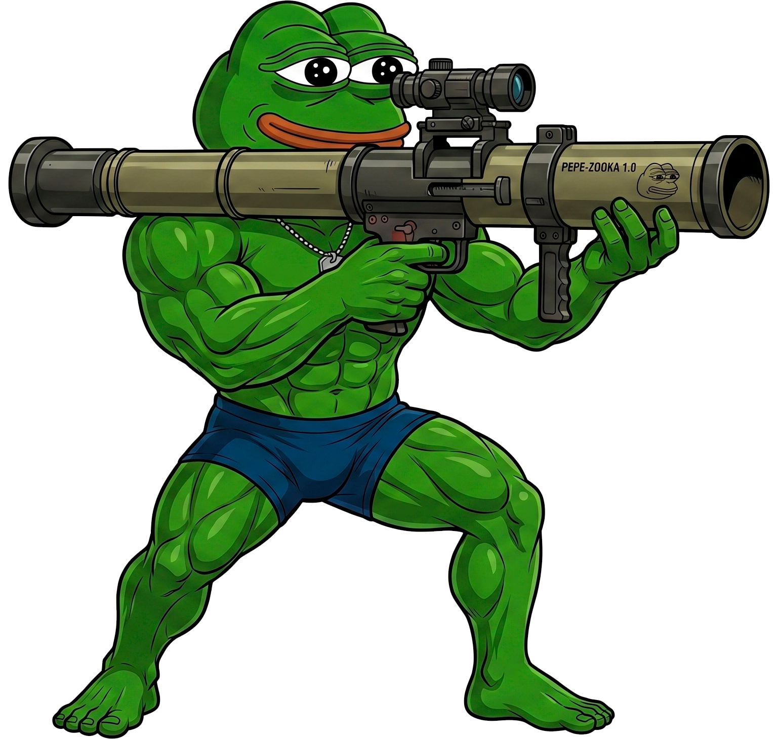 Pepe-Zooka mascot